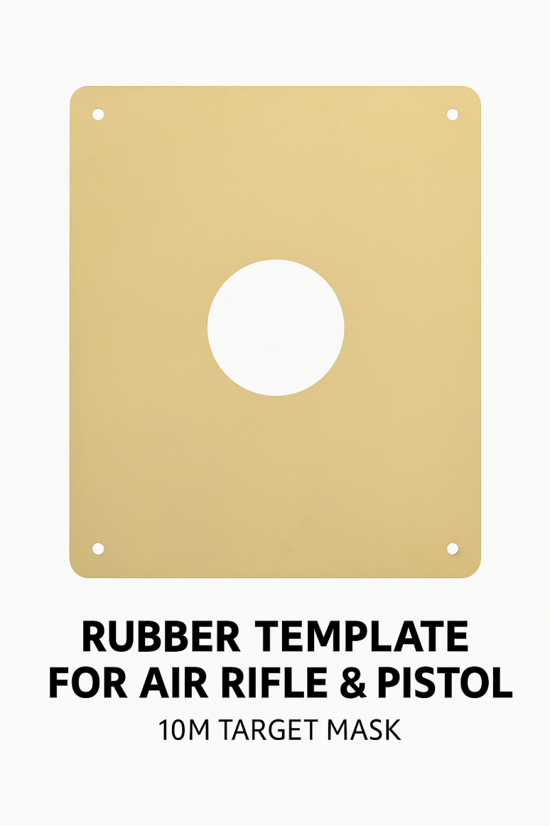 SIUS Rubber Template for Pistol & Rifle – 10m Electronic Target 