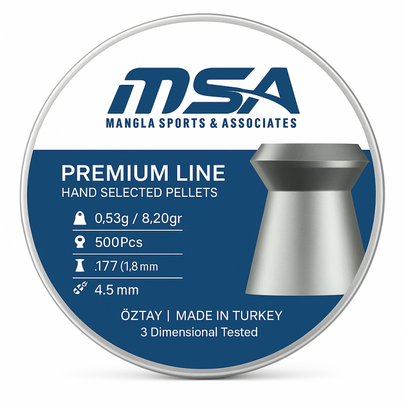 MSA Air Pellets – .177 Caliber (500 Pcs)