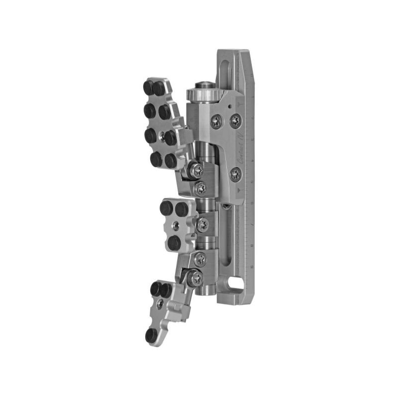 MEC Contact IV Light Buttplate - Ultra Light Adjustable Hook Buttplate for Match Rifle